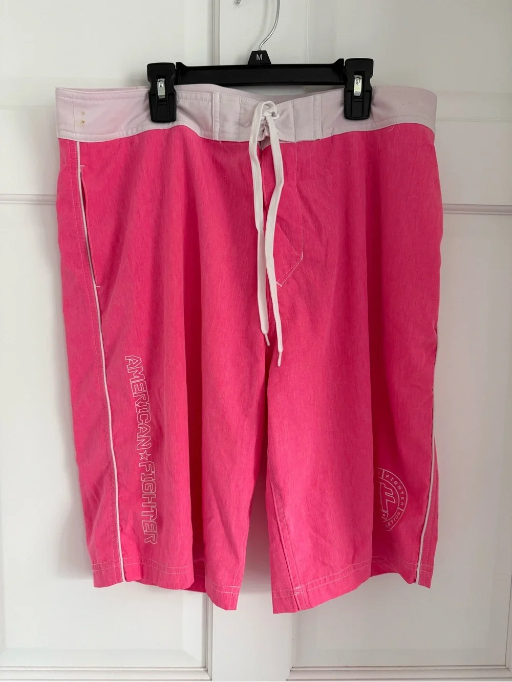 Bright Pink Men's Swim Trunks